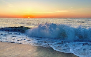 Sun loungers, beach towels