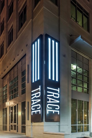 Front of property – evening/night