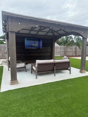 Enceinte de l’hébergement