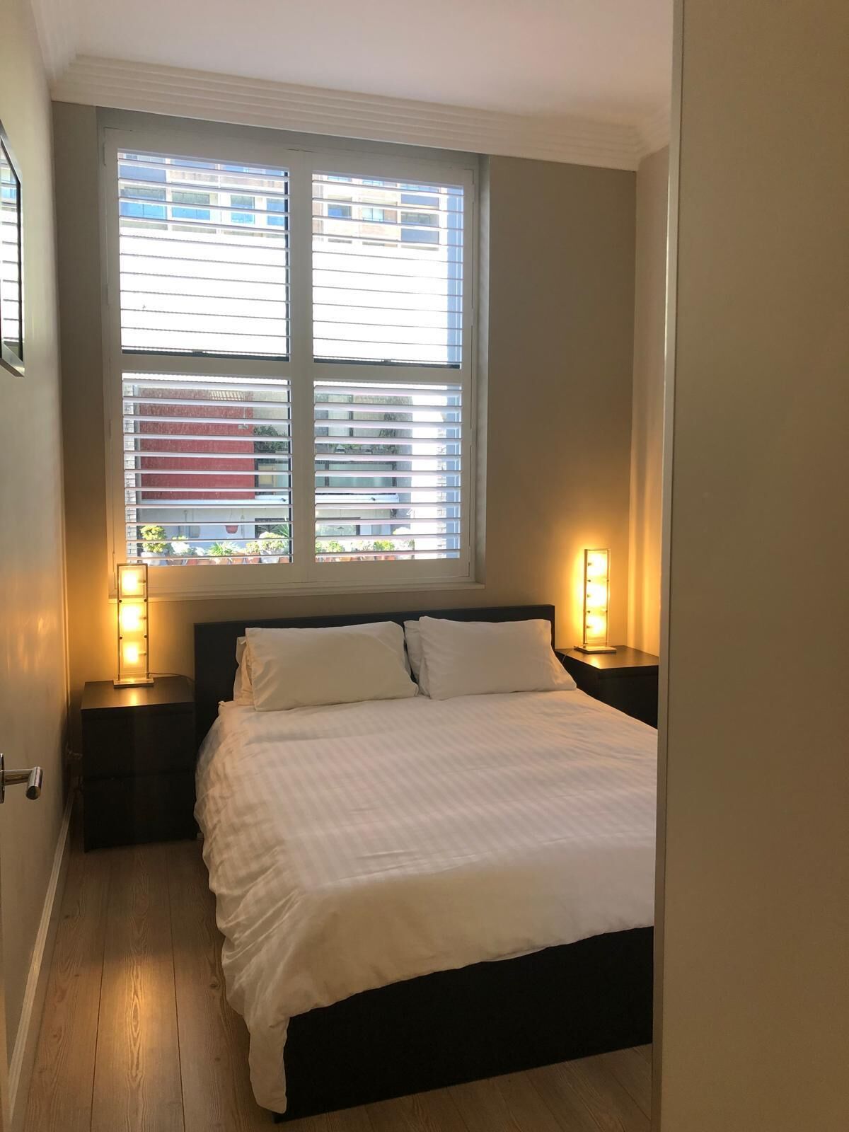 2 bedrooms, desk, iron/ironing board, WiFi (free)