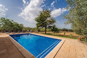 Pool - House in Santa Margarita Sa Rota with pool (Santa Margalida)