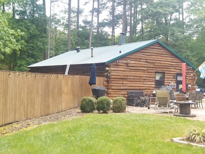 Rustic Log Cabin 1050SF
Fishing and Hunting