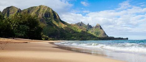 Solsenger og strandhåndklær