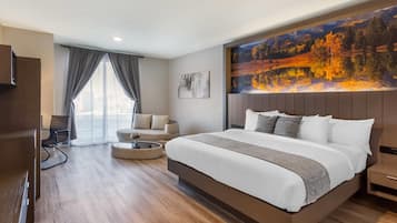 Chambre Standard, 1 très grand lit, non-fumeurs | Rideaux occultants, fer et planche à repasser, Wi-Fi gratuit