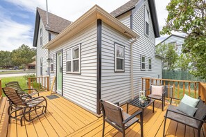 Terrace/patio - NEW Updated Farmhouse in Custer - 2 Blocks from Main Street! (Custer)