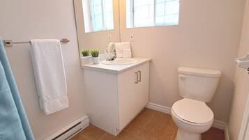 SĂšche-cheveux, serviettes fournies