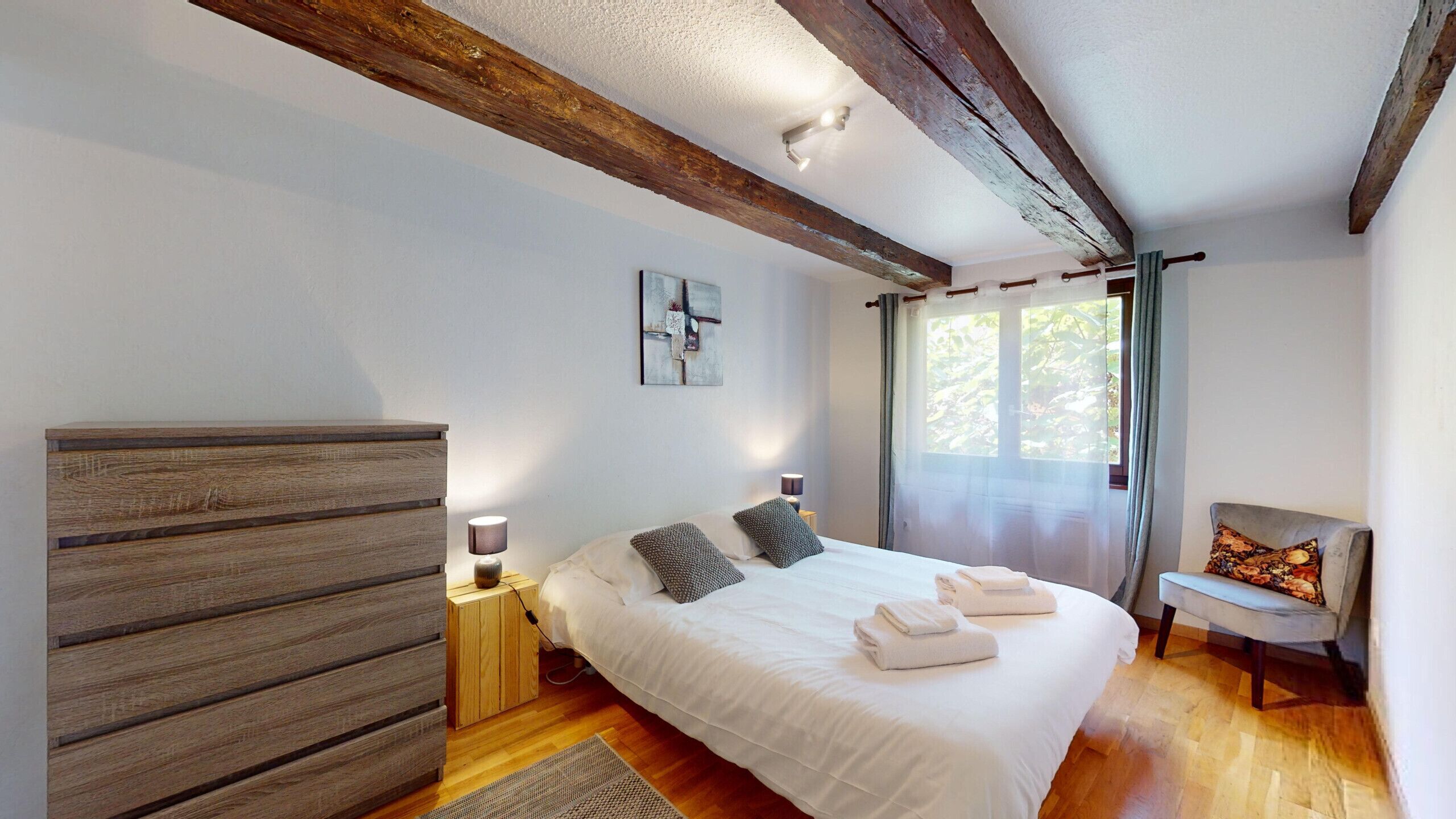 2 間睡房、熨斗/熨衫板、免費 Wi-Fi、床單