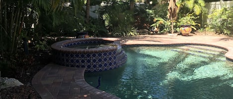 Piscine chauffée