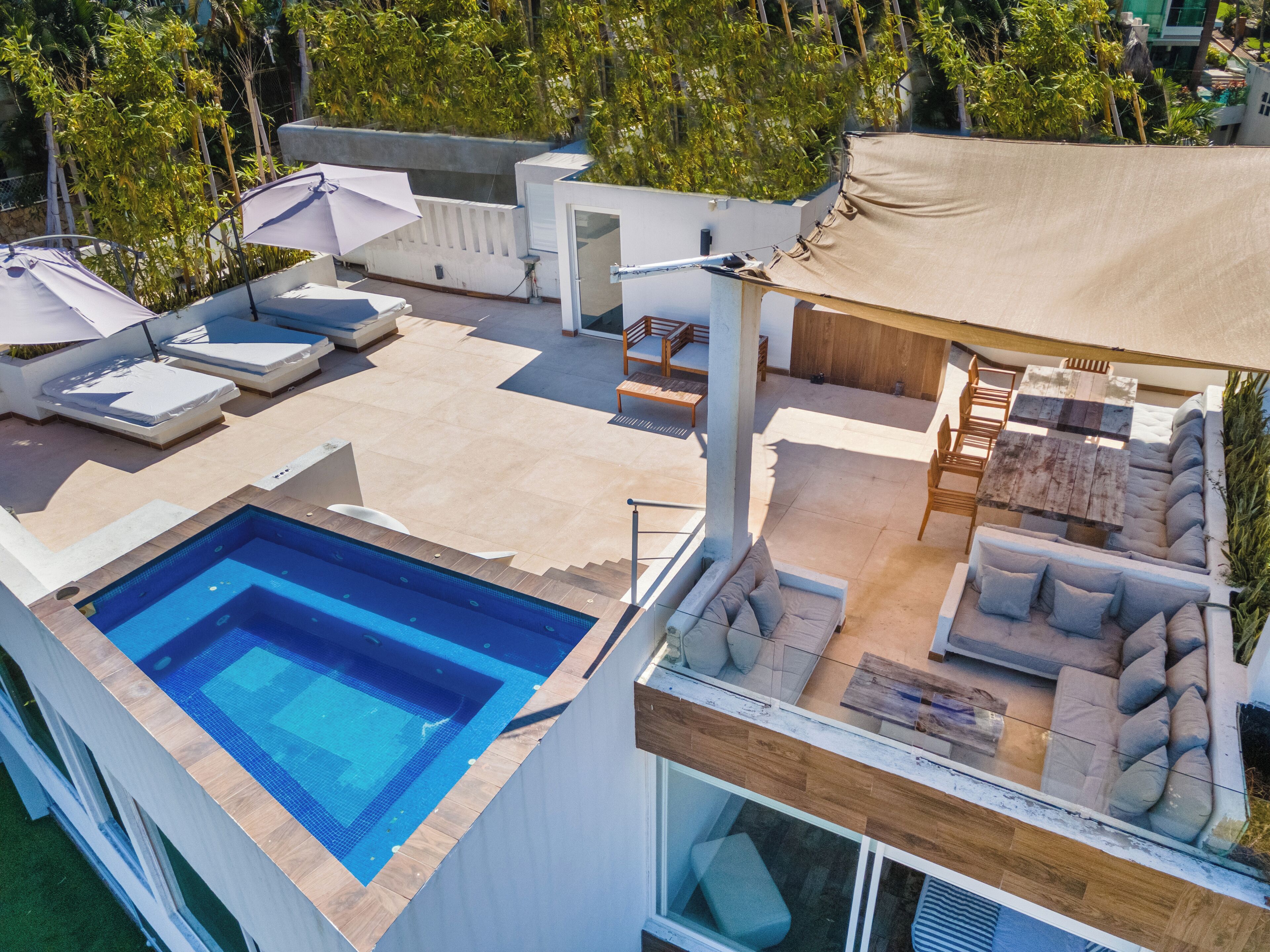 Terraza en la azotea