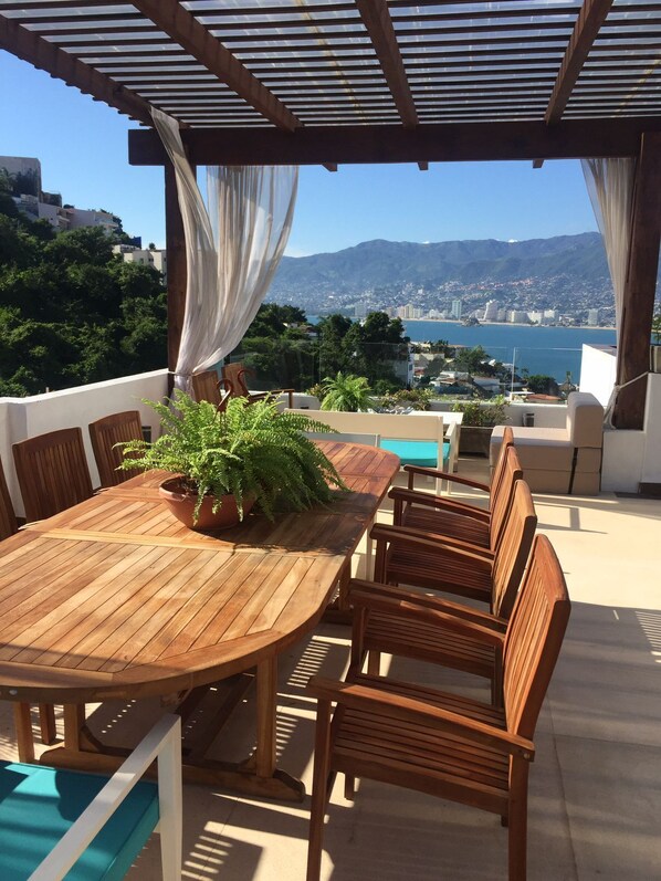 Terrasse sur le toit