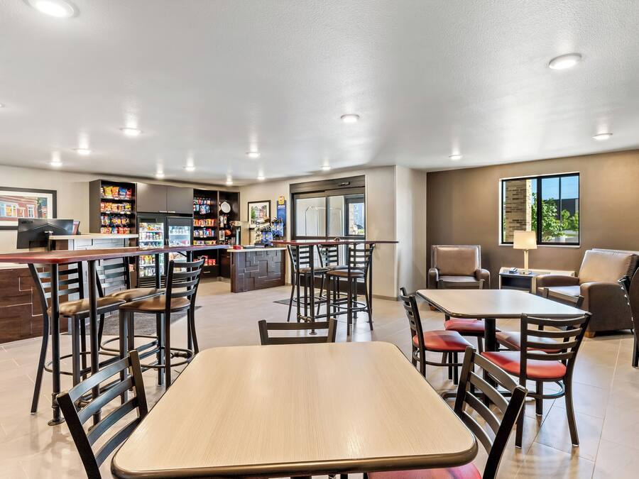 Sitteområde i lobbyen