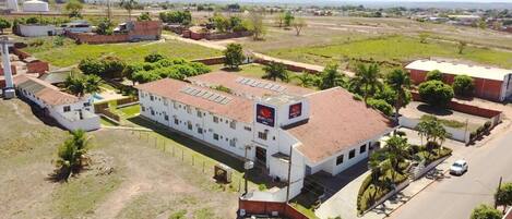 Façade de l’hébergement