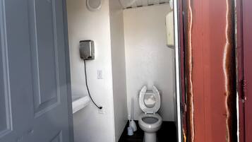 Towels, soap, toilet paper