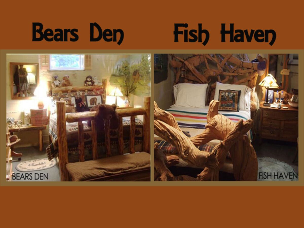 Relax in our Lower Lodge at The Cobblestone Bed & Breakfast