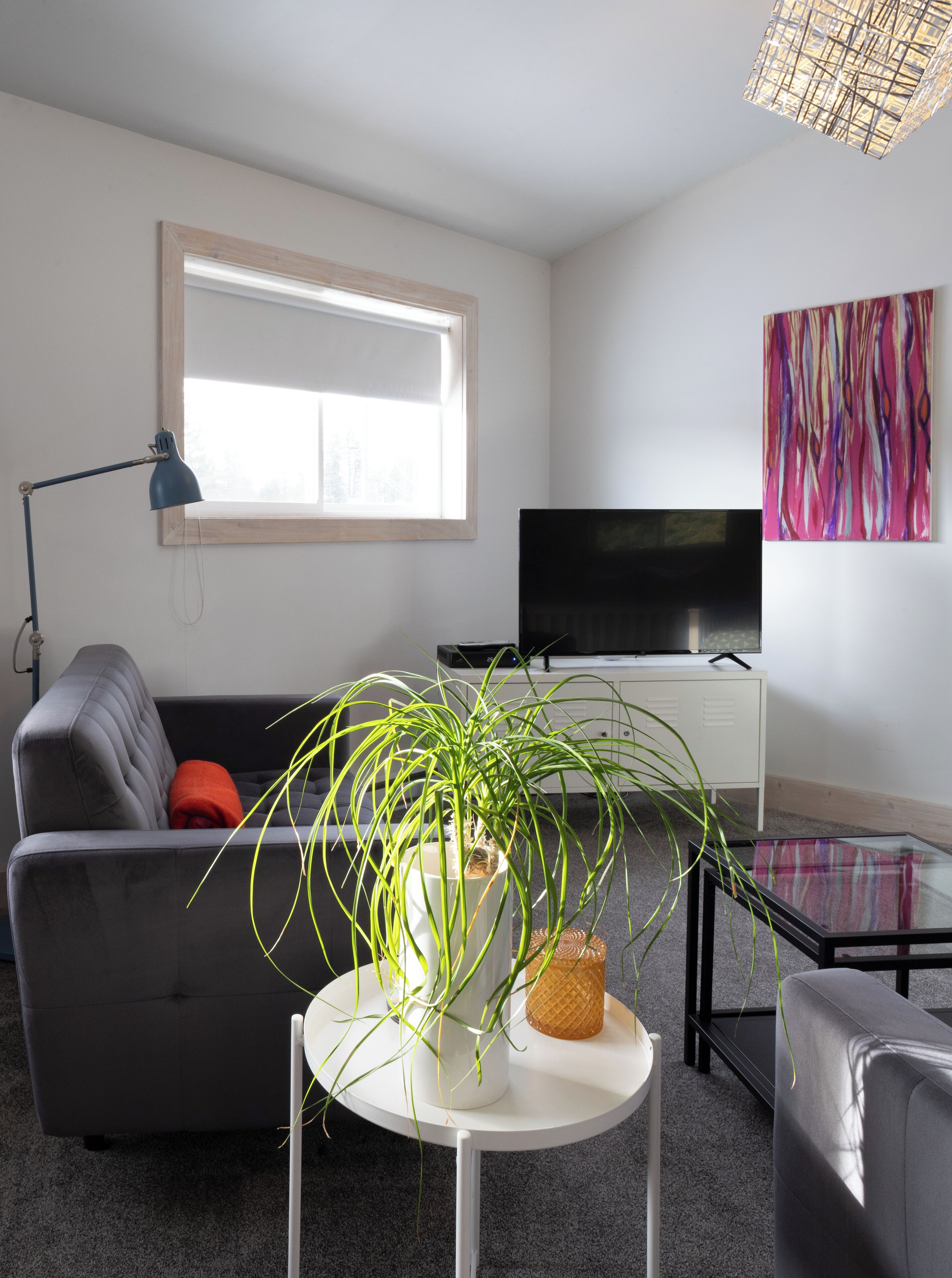 Fieldstone Guesthouse | Living area | 40-inch Smart TV with cable channels