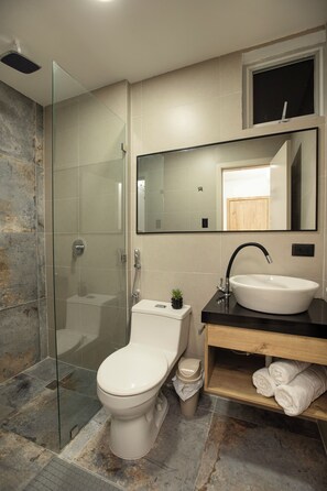 Shower, towels, soap, shampoo - Harmonie (Guayaquil)