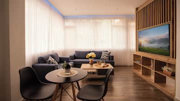 Suite Deluxe | 1 dormitorio, wifi gratis, ropa de cama