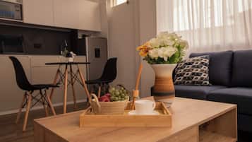 Suite Deluxe | 1 dormitorio, wifi gratis, ropa de cama