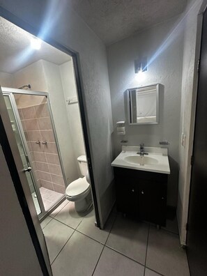 Căn hộ phong cách cổ điển, nhiều giường, bếp, quang cảnh thành phố | Phòng tắm