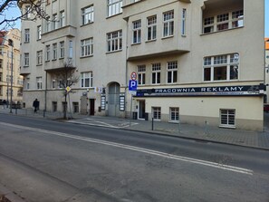 Overnatningsstedets facade