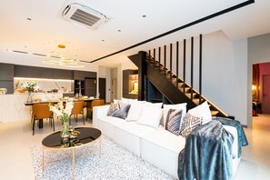 Smart-TV, Videospiele, Stereoanlage