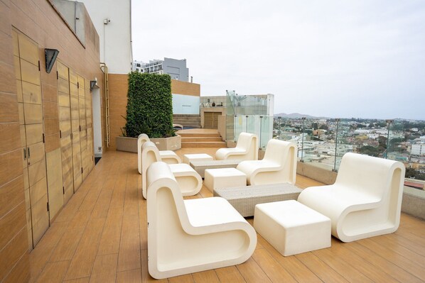 Property grounds - Redibuk - Nice 1BR apartment in Barranco (Lima)