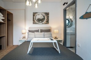 Interior - Villa 'Boat' with Sea View, Wi-Fi and Air Conditioning (Ellomeno)