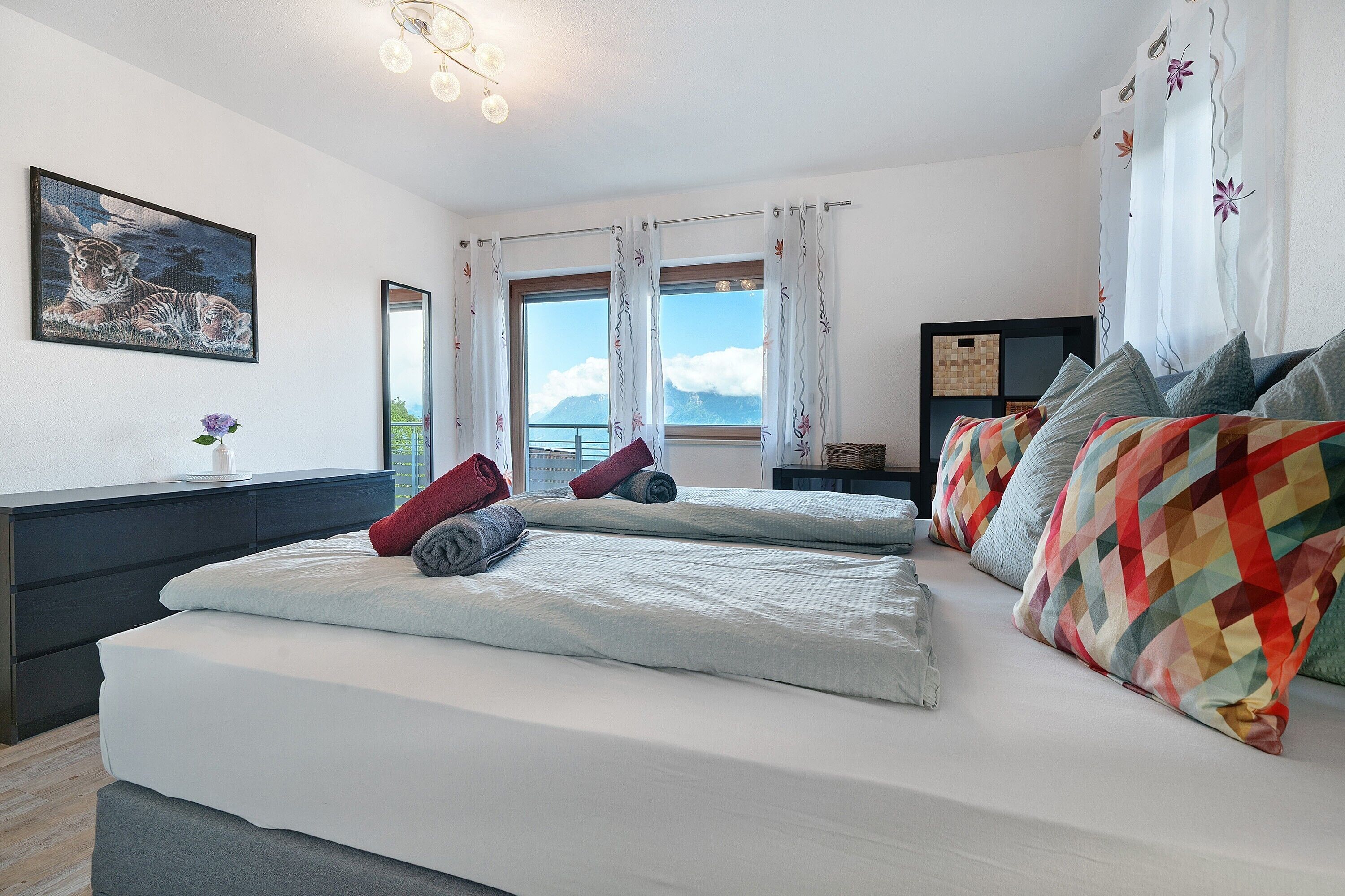 2 Schlafzimmer, Bügeleisen/Bügelbrett, kostenloses WLAN, Bettwäsche