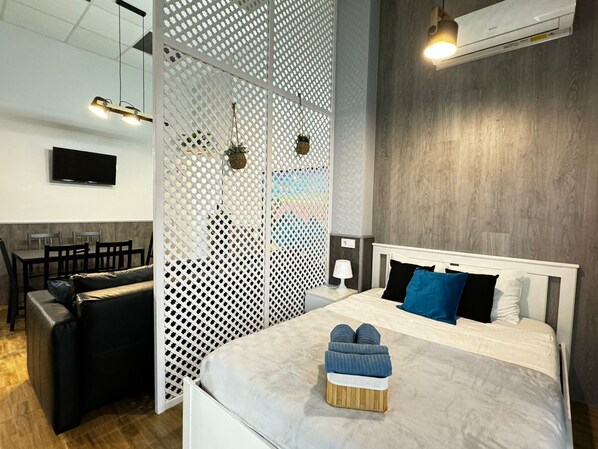 1 bedroom, iron/ironing board, free WiFi, bed sheets