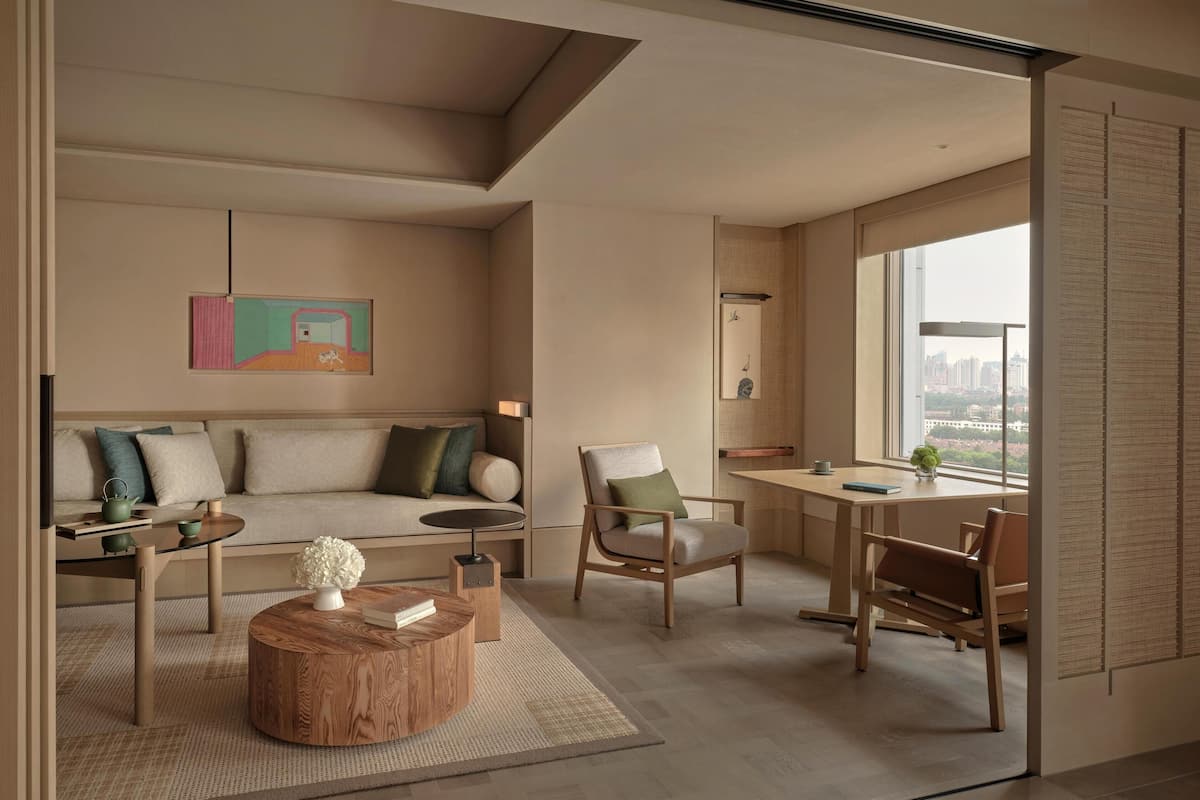 1 dormitorio, minibar (con algunos artículos gratuitos), caja fuerte