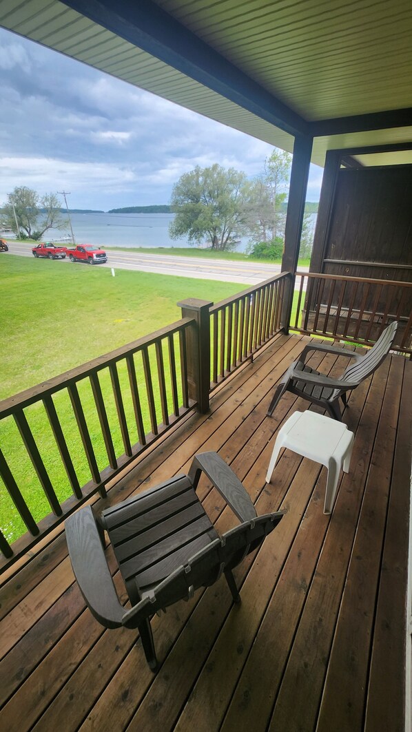 Property grounds - East Jordan Condo across the street from the beach! (East Jordan)