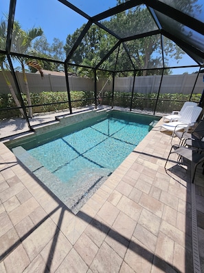 Pool - Family Poolside Paradise on Quiet Cul-de-Sac 4.7 Miles from Siesta Key Beach (Sarasota)