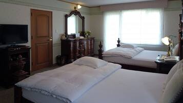 1 habitación, escritorio, wifi gratis y ropa de cama