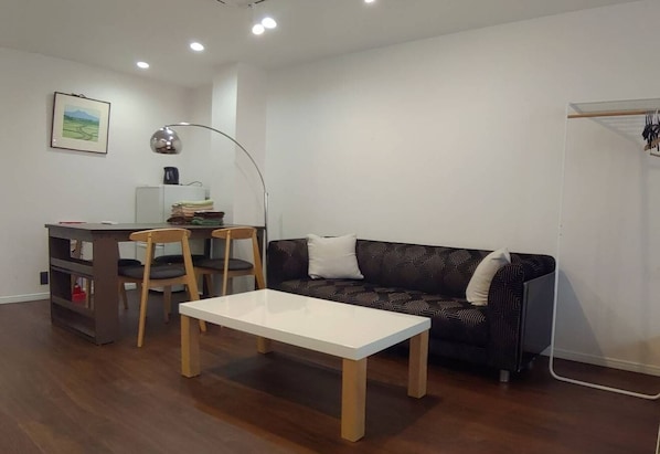 Living area - Perfect for sightseeing in Kyoto Guesthouse with excellent access Room 201 Family Room A Private  / Kyoto City Kyōto (Kyoto City)