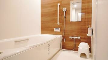 Hair dryer, towels