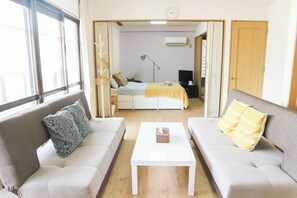 1 soverom, strykejern/-brett, wi-fi (inkludert) og sengetøy