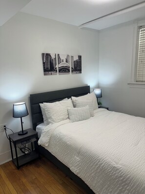 2 chambres, bureau, lit parapluie, Wi-Fi gratuit