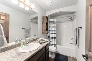 Hair dryer, towels