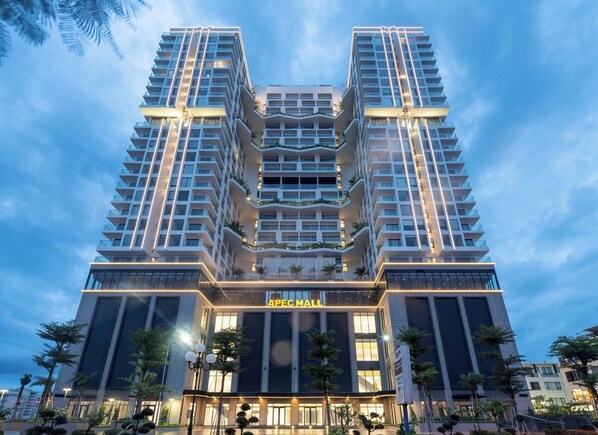 Façade de l’hébergement