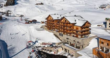 Appartement 8/10 personnes dans une résidence neuve au pied des pistes