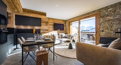 Apartment for 6 people in a new residence in the slopes