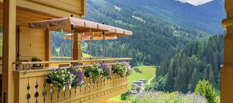 Chalet with breathtaking views and large terrace