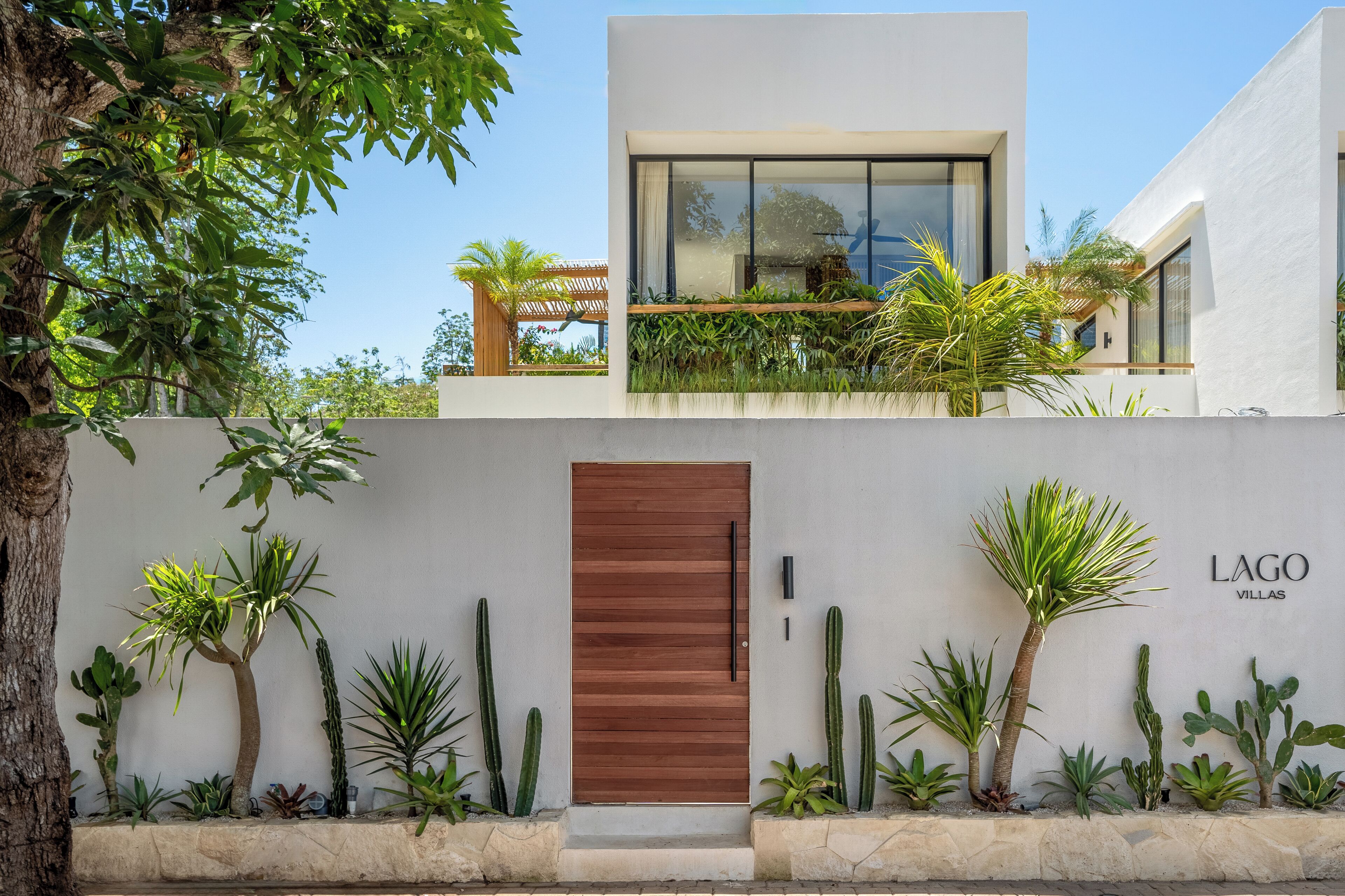 Fachada da propriedade