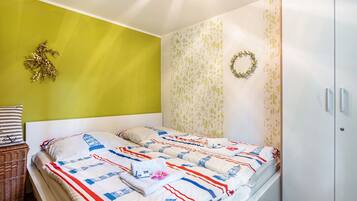 1 Schlafzimmer, kostenloses WLAN, Bettwäsche
