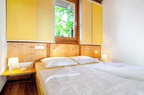 2 soveværelser, gratis Wi-Fi, sengetøj