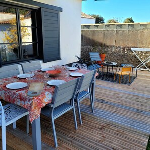 Restauration en plein air