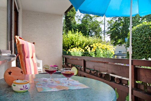 Ferienwohnung Wölk mit teilweisem Bergblick, Balkon und WLAN