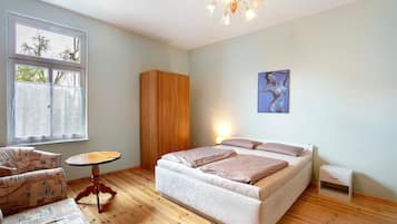 1 Schlafzimmer, kostenloses WLAN, Bettwäsche