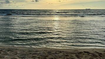 Vue sur la plage/l’océan