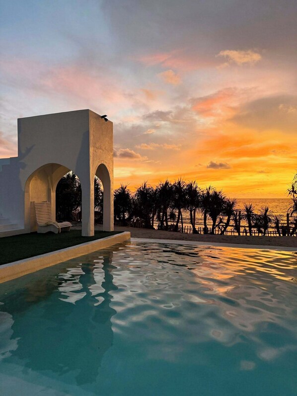 Seasonal outdoor pool